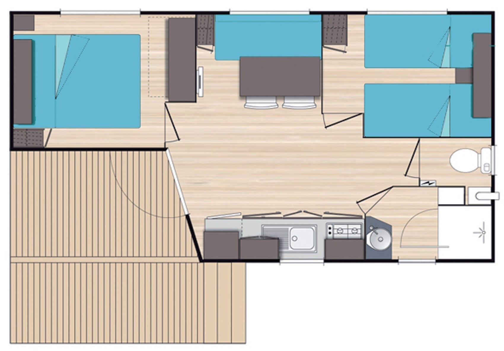 Mobile Home Bastidon 4 Esterel Caravaning Mobile Home Bastidon 4 Esterel Caravaning