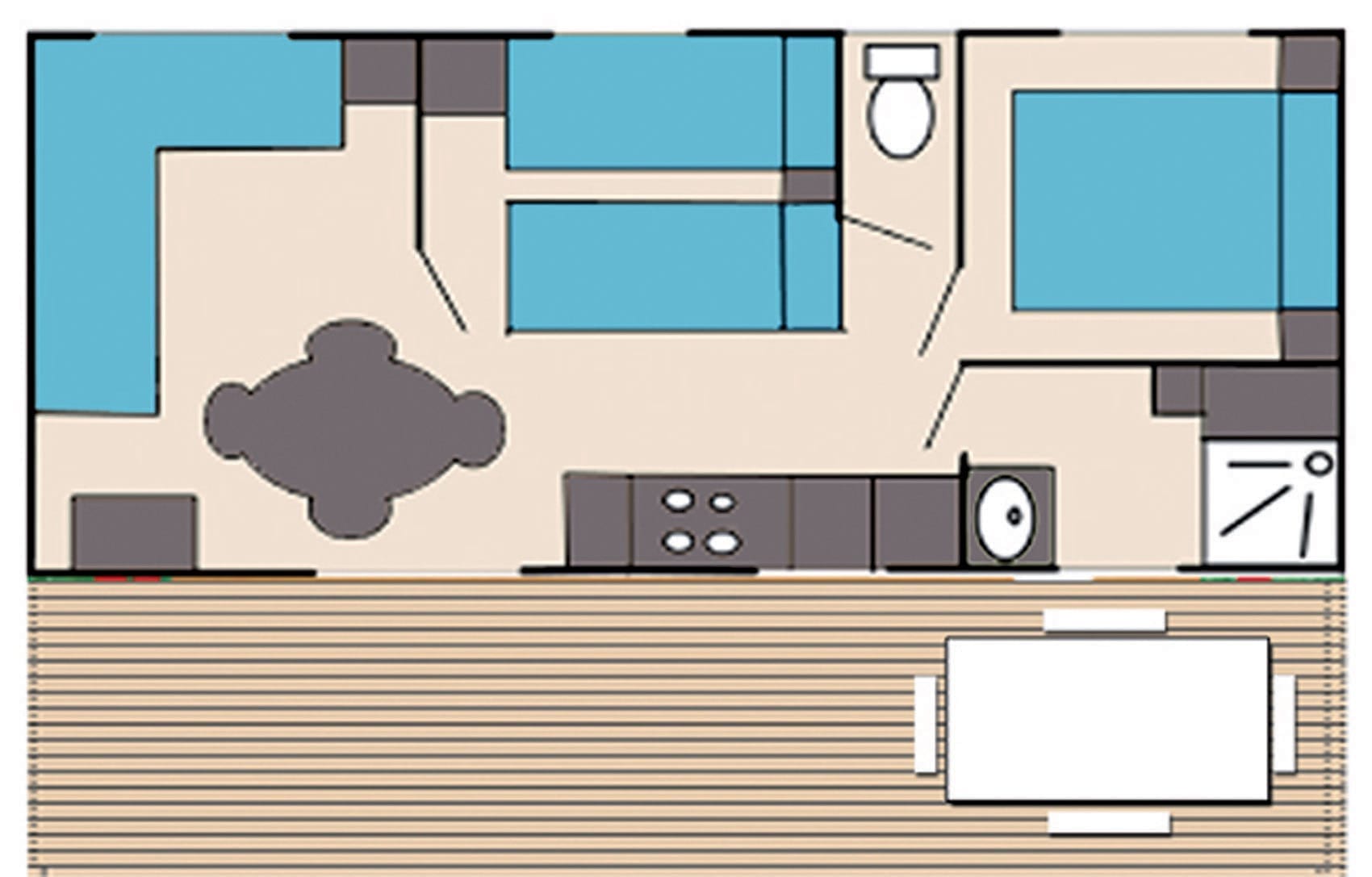 Mobile Home Junior Suite Esterel Caravaning