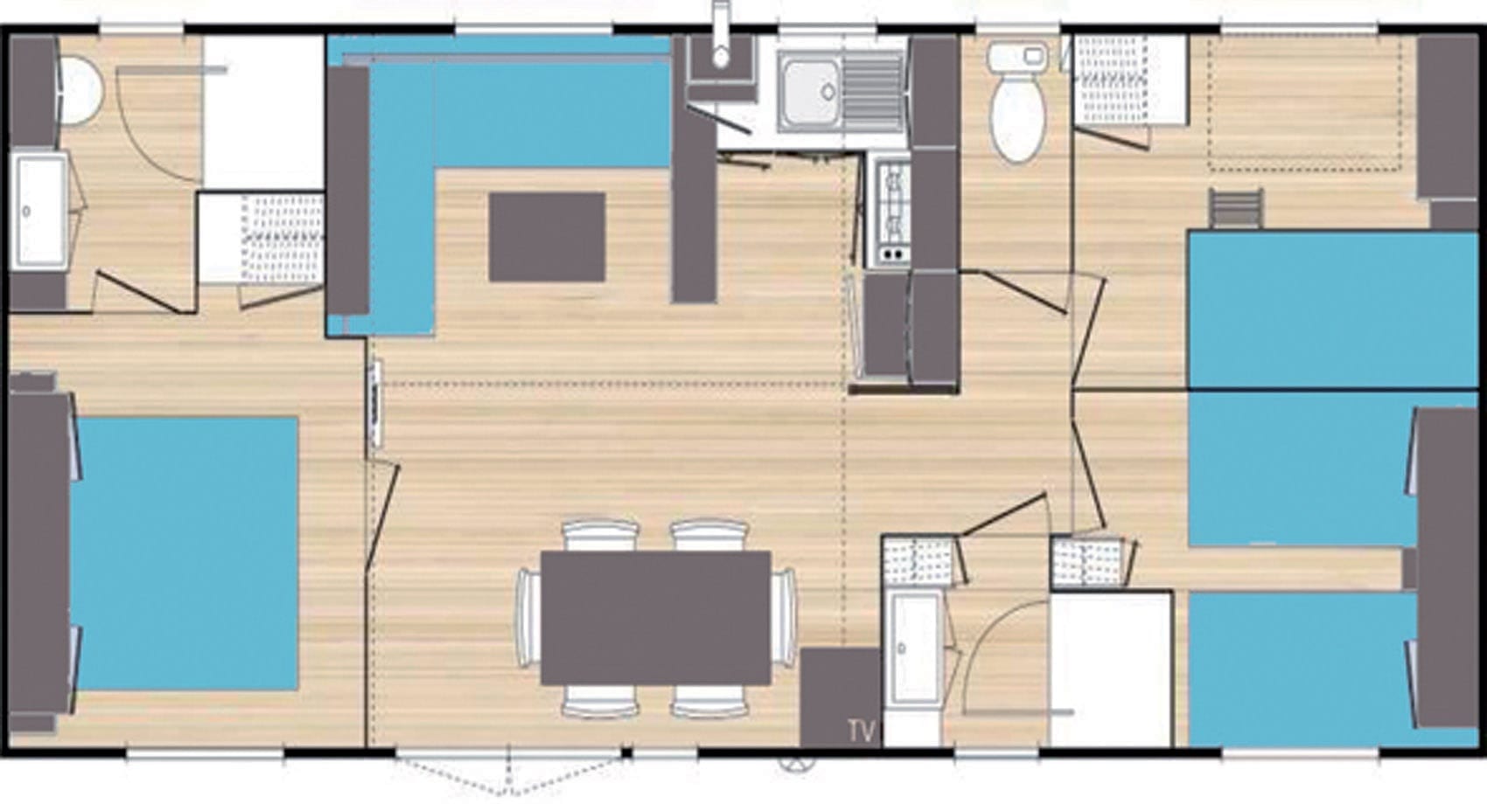 Mobile Home Loft Esterel Caravaning