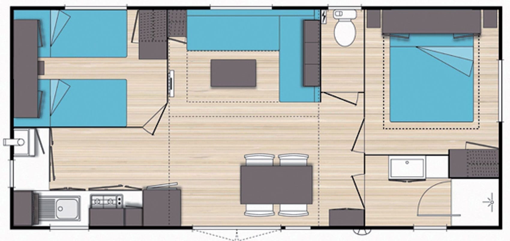 Mobile Home Luxus Esterel Caravaning Mobile Home Luxus Esterel Caravaning