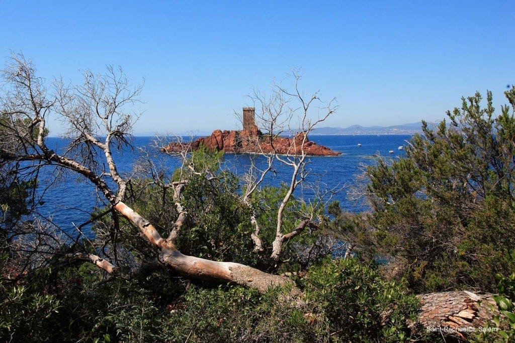 L'île d'Or proche de Saint-Raphaël