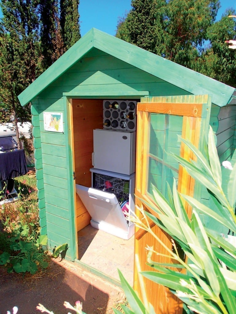 Cabane avec Refrigérateur Emplacement Confort Esterel Caravaning