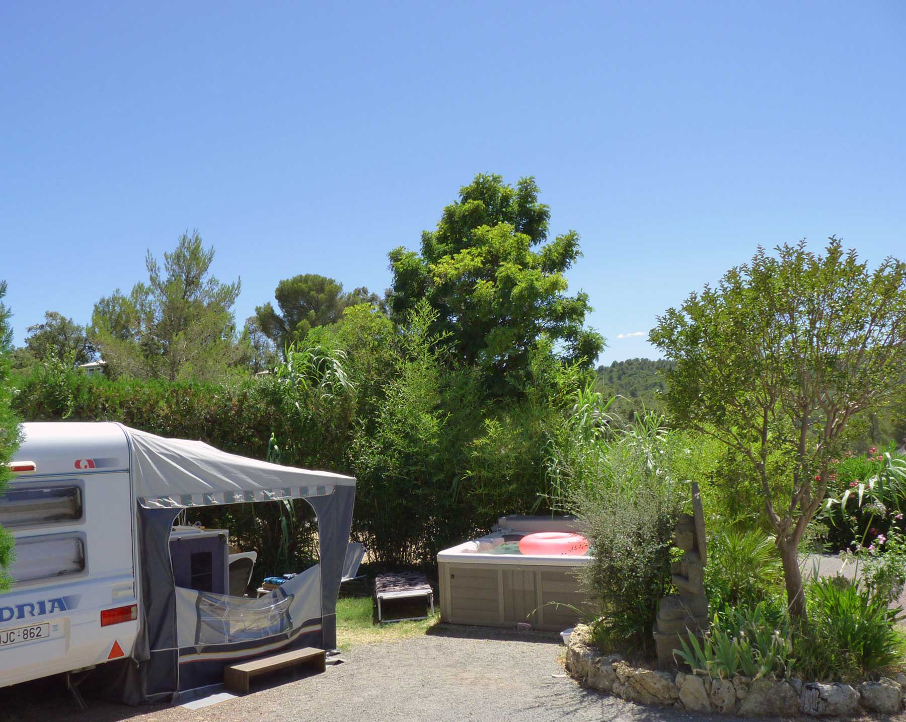 Emplacement Palace de Luxe Esterel Caravaning