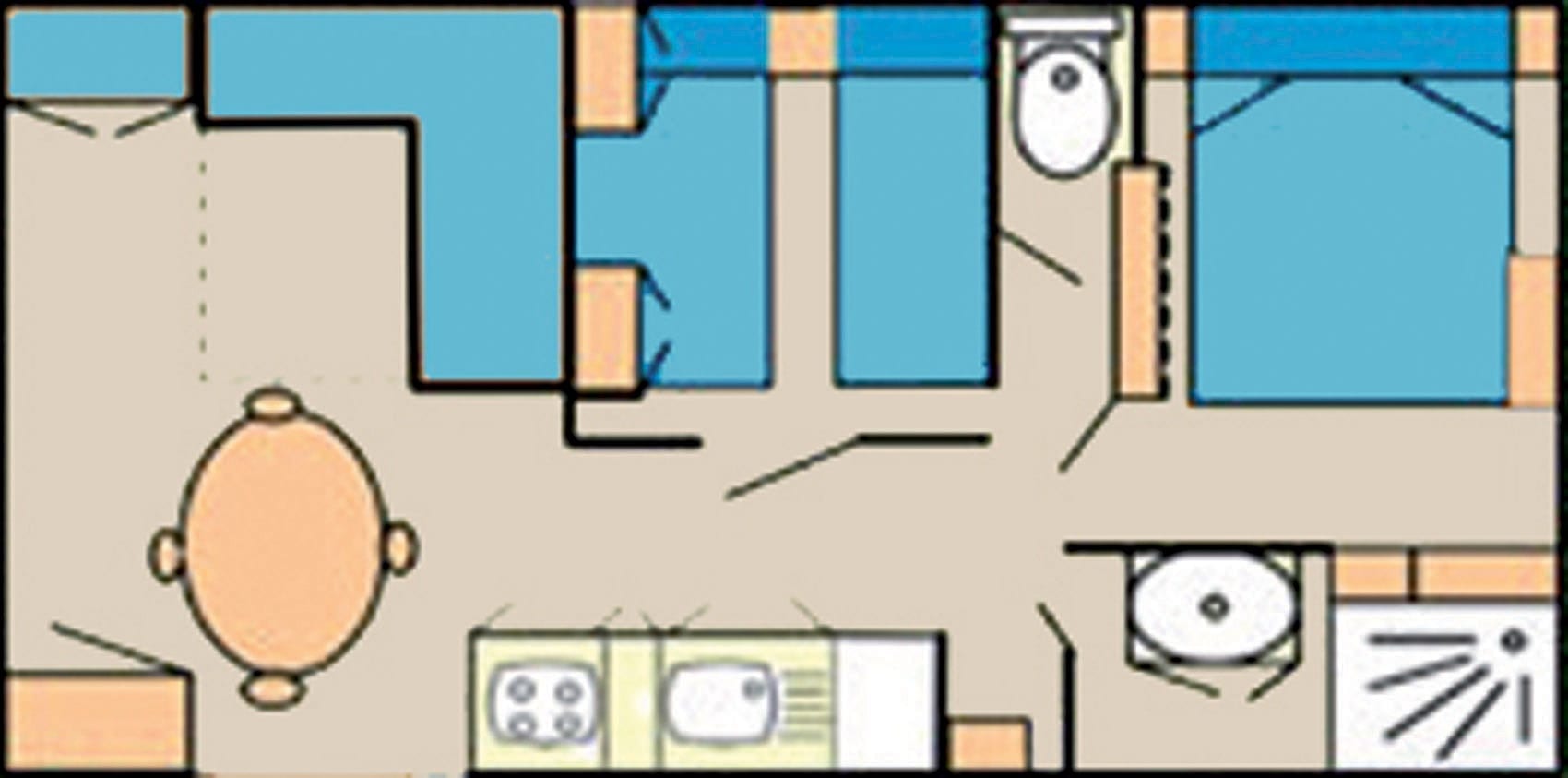 Mobile Home Suite Esterel Caravaning Mobile Home Suite Esterel Caravaning