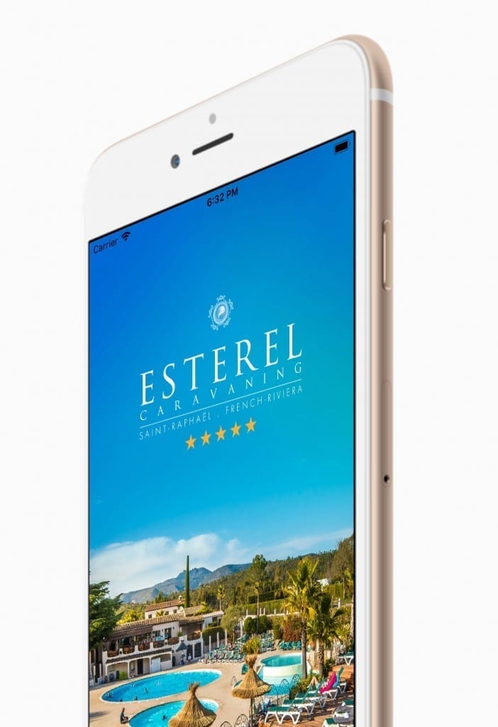 Application Esterel caravaning