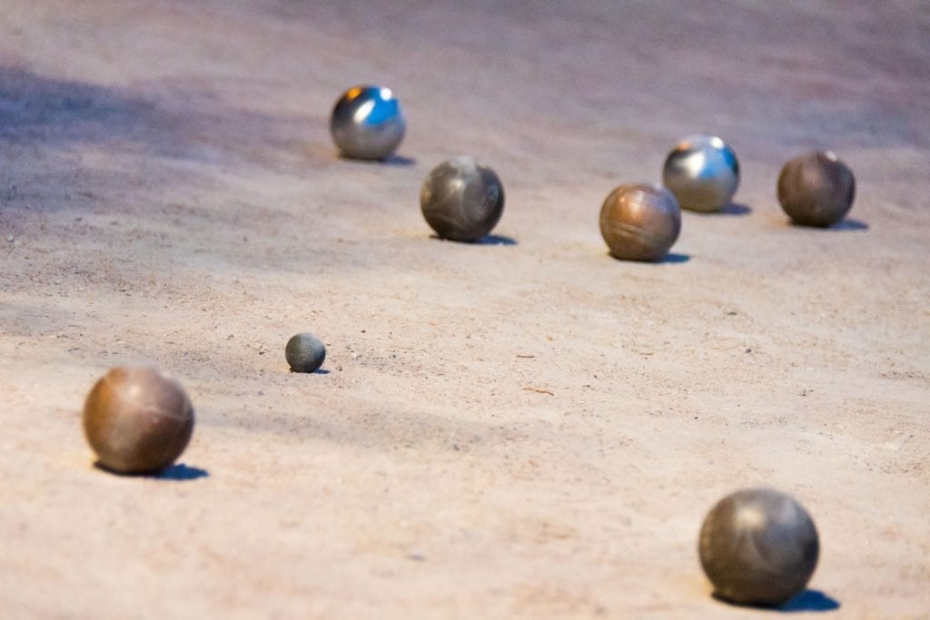 Pétanque à Esterel Caravaning