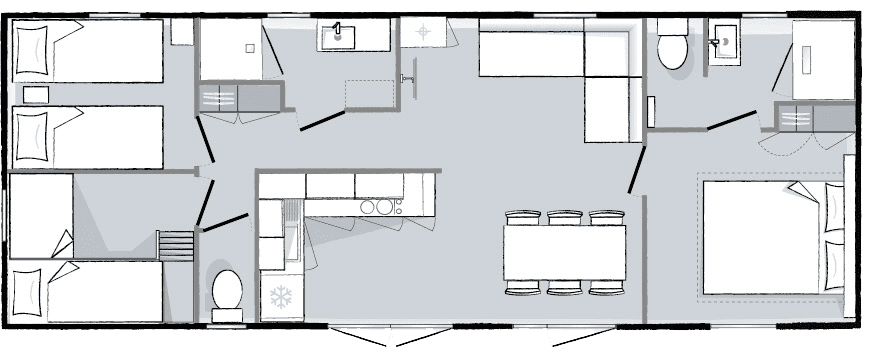 Mobile Home Family Cottage plan Mobile Home Family Cottage plan