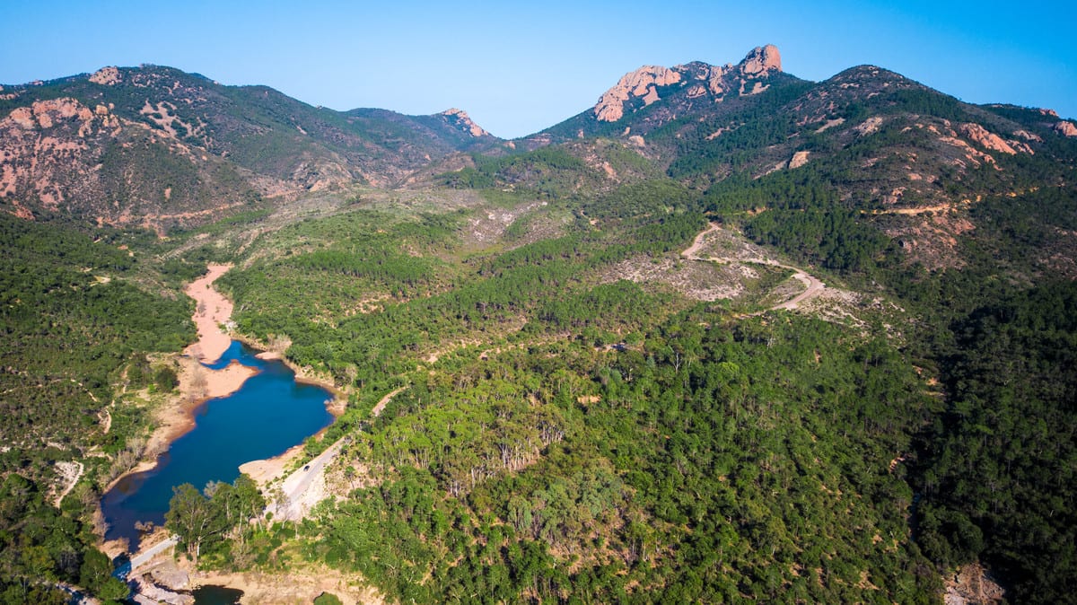 Découverte de l'Esterel en VTT