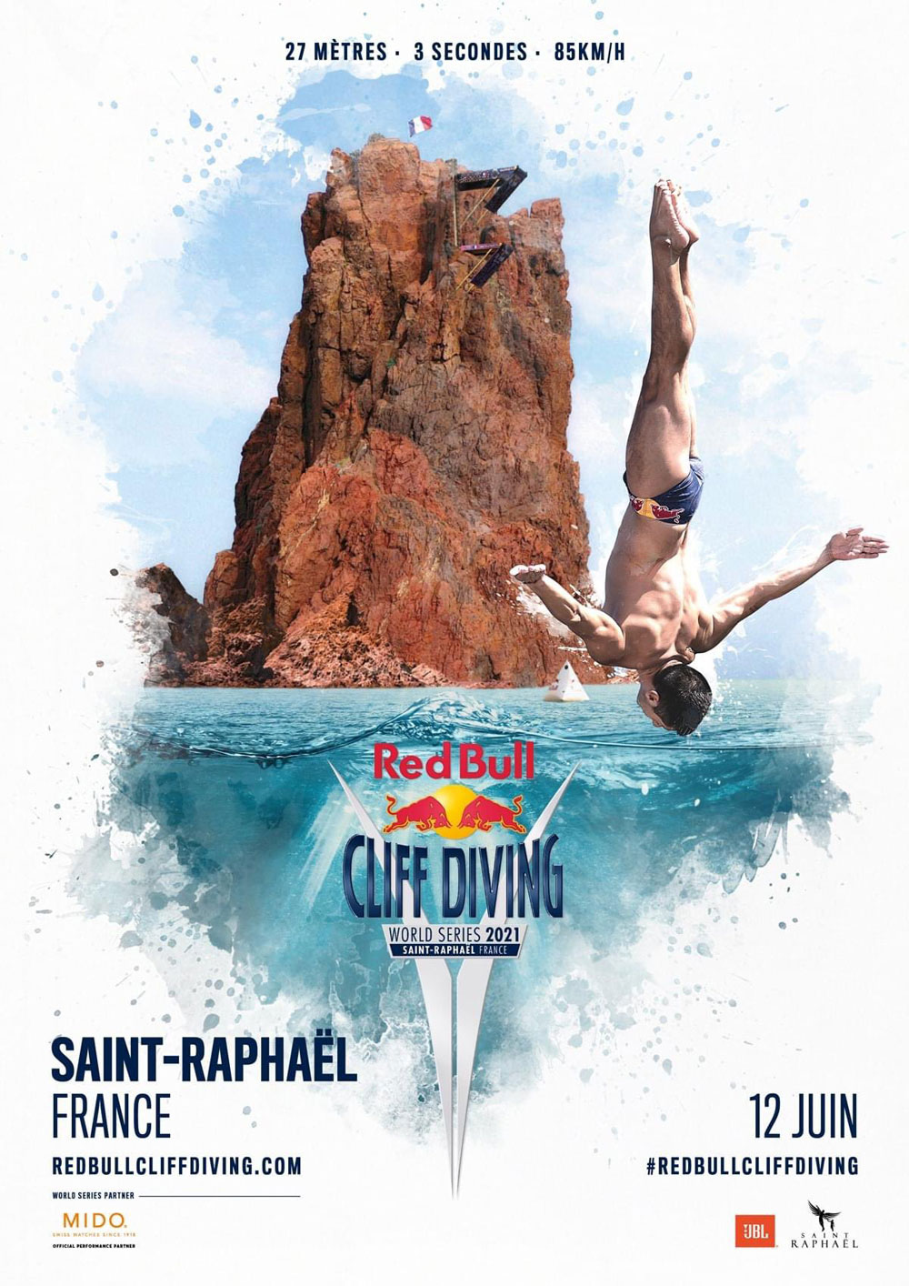 RED BULL CLIFF DIVING EXPERIENCE à Saint-Raphaël ! RED BULL CLIFF DIVING EXPERIENCE à Saint-Raphaël !